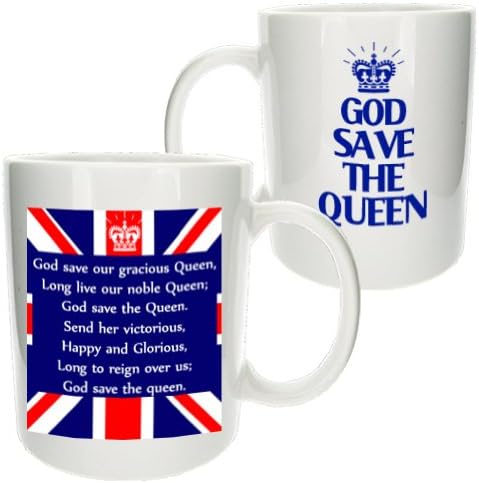 God Save The Queen Diamond Jubilee Souvenir Mug - Serendipity Vita Collection