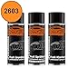 Produktbild TRISTARcolor Autolack Spraydosen Set Mercedes/Daimler Benz 2603 Tieforange/Deep-Orange Grundlack Basislack Klarlack Sprühdose 400ml