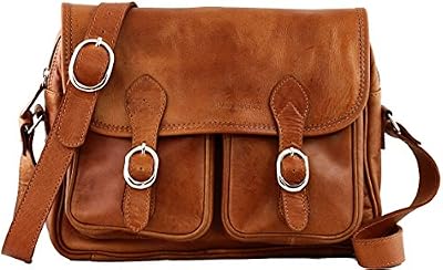 PAUL MARIUS sac bandoulière en cuir souple besace pour femme LE ROUEN