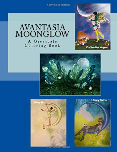 Preisvergleich Produktbild Avantasia Moonglow: A Greyscale Coloring Book