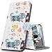 Produktbild GeeMai Samsung Galaxy J6 Plus Hülle, Samsung Galaxy J6+ Hülle Flip Case Wallet Stylish mit Standfunktion und Magnetisch Ledertasche Schutzhülle handyhüllen passt für Samsung Galaxy J6 Plus Phone