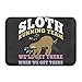 Produktbild Have You Shop I'm Not Lazy Sloth Running Team Soft Doormat Entrance Mat Floor Mat Rug Indoor/Outdoor/Front Door/Bathroom Mats Rubber Non Slip