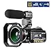 Produktbild Camcorder 4K ORDRO 3.1 Zoll IPS-Touchscreen Video Camera 4K UHD IR Nachtsicht WiFi 1080P 60FPS Digitale Videokamera 30X Digitalzoom Camcorder mit Mikrofon und Weitwinkelobjektiv