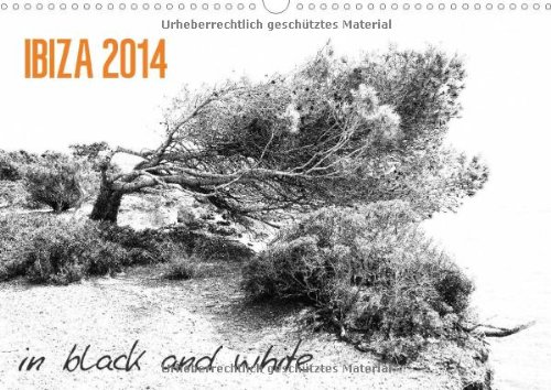 Ibiza 2014 in black and white (Wandkalender 2014 DIN A3 quer): Ibiza 2014 in black and white (Monatskalender, 14 Seiten)
