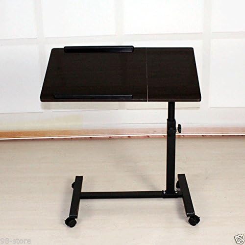 Portable Laptop Notebook Rolling Table Cart Tv Stand Tiltable Tabletop Desk by Notebook Computer Stands