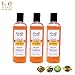 Khadi Global Extra Rich Orange Lemon Grass Face Wash Pack of 3 (Total 630ml) RS.483.00