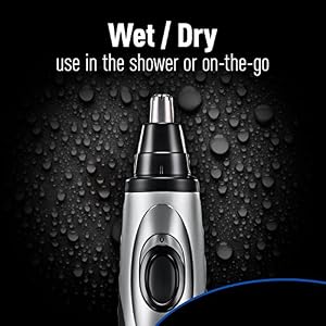 Panasonic Nose Hair Trimmer and Ear Hair Trimmer ER430K, Vacuum Cleaning System, Men's, Wet/Dry, Battery-Operated - Image 6