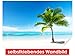 Produktbild selbstklebendes Wandbild Palm Beach - leicht zu verkleben - Wallprint, Wallpaper, Poster, Vinylfolie mit Punktkleber für Wände, Türen, Möbel und alle glatten Oberflächen von Trendwände