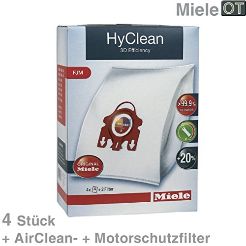 Veritable Miele FJM Hyclean 3D efficacite Aspirateur Sacs Poussiere Aspirateu