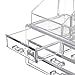 Beautify Acrylic Cosmetic Makeup Organiser - 20 Sections with 4 Drawers