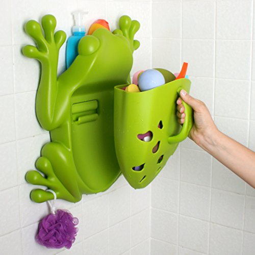 Imagen 4 de Boon - Frog Pod, ranita guarda juguetes de baño (TOMY B405)
