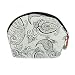 Produktbild TheStyleAssistant "GIN TONIC" Kosmetiktasche Geldbörse Schminktasche Paisley-Muster Etui klein mini für die Handtasche, Pouch, SUNSET EDITION, P-F16-07