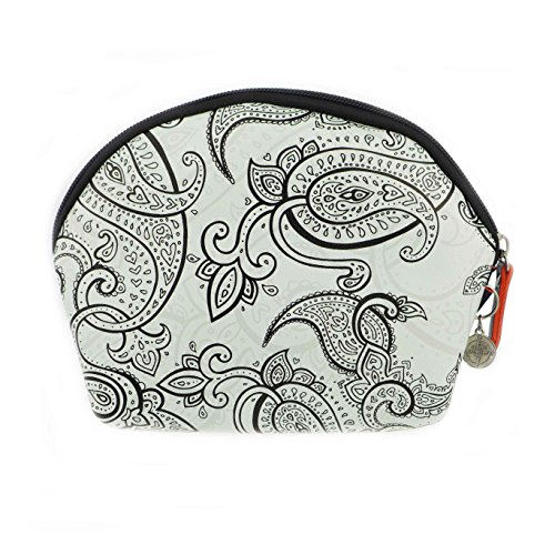 Preisvergleich Produktbild TheStyleAssistant "GIN TONIC" Kosmetiktasche Geldbörse Schminktasche Paisley-Muster Etui klein mini für die Handtasche, Pouch, SUNSET EDITION, P-F16-07
