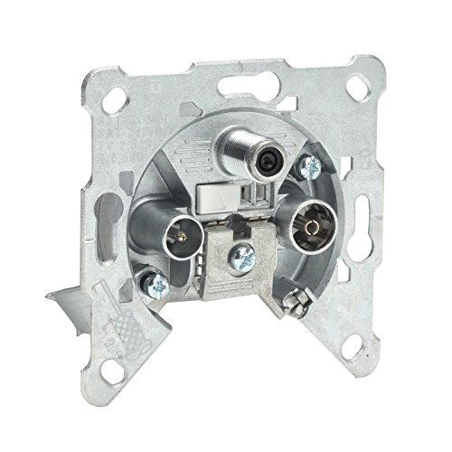 Preisvergleich Produktbild Antennendose mit getr. SAT-Anschluss von Presto Vedder (DSE650)