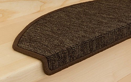 Kettelservice-Metzker® Stufenmatten Rambo Bundle inkl. Schmutzfangmatte + Fleckentferner Kaffeebraun 15 Stück - 4