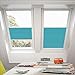 Produktbild Orignal VELUX Plissee / Faltstore FHL C06 1272S / Bedienart : Manuell / Farbe : Uni Türkis / Fenstergröße : C06 / Fenstertypen : GGU, GGL, GPU, GPL, GHU, GHL, GTU, GTL, GXU, GXL _15926