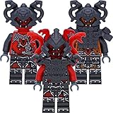 LEGO Figur Vermillion Krieger mit GALAXYARMS Waffen