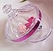 Empty Reusable Clear Castle Style Acrylic Powder Puff Case Make-up Loose Powder Foundation Box Container With Sponge Puff and Sifter DIY Jewelry Accessories for Xmas Gift