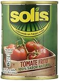 El Tomate Frito de Solís es la receta clásica de salsa elaborada con tomate, sabor 100 % natural