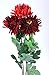 Produktbild Chrysantheme Aster Blume Kunstblume rot 3er Set 72 cm