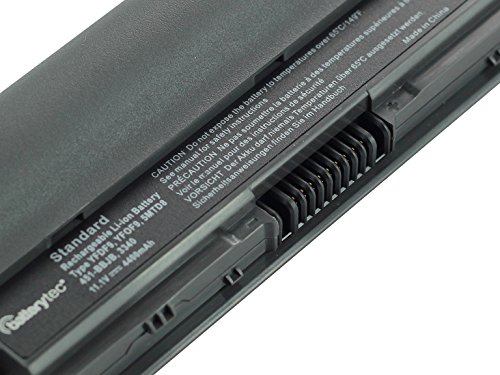 Batterytec® Laptop Akku für DELL Latitude 3340 Latitude E3340 Series, Latitude 13 Series, DELL Latitude 13 Education Series DELL Latitude 13 Education Series-3340, DELL 451-BBJB 451-BBIY 451-BBIZ 7WV3V H4PJP JR6XC. [11.1V 4400mAh, 12 Monate Herstellergarantie] - 3