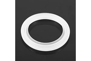 SYNYEY Anello di Tenuta, Guarnizione di Tenuta Anello di Guarnizione Universale Accessori Professionali per Macchine da Caffè Espresso Guarnizioni di Ricambio in Silicone per Macchina da Caffè (Bianco)