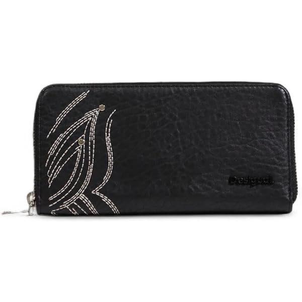 Desigual Women's PU Small Wallets – Sleek & Compact In Classic Black - View #3