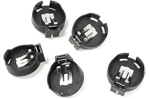 anskaffningskarta 5 st CR/LIR2450 myntknapp batterihållare uttag