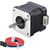 STEPPERONLINE Stepper Motor Nema 17 Bipolar 42 Ncm 1.5 A 42 x 42 x 39 mm 4 Wires with 1 m Cable & Connector for 3D Printer/CN