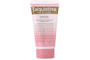 TALQUISTINA - Crema 50 ml, Alivia de Irritaciones y Picores del Sudor, Acción Balsámica y Calmante, Alivio Eficaz, Uso Tópico, Suave y Ligera se Absorbe Fácilmente