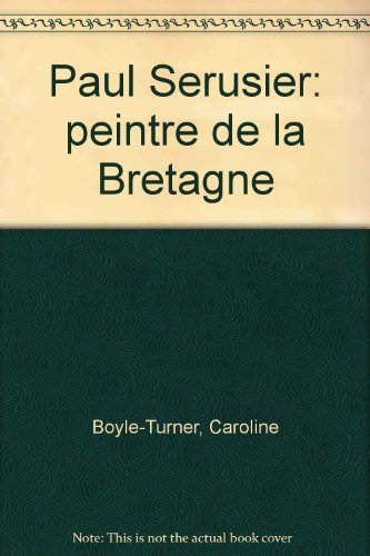 couverture de : Paul Serusier