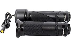 EBIKEFANS E-Bike Twist Accélérateur pour moteur central Bafang BBS01 BBS02 BBSHD Contrôle de vitesse Accélérateur étanche Connecteur 3 broches