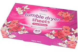 KEEP IT HANDY tumble dryer sheets-Fresh Linen 40 Sheets 15x18 cm approx.