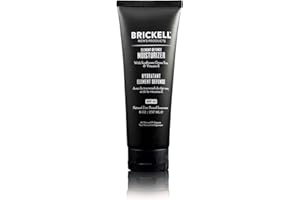 BRICKELL MEN'S PRODUCTS Brickell Hydratant Element Defense Avec SPF45 Pour Hommes, Naturel Et Biologique, Crème Solaire Au Zinc SPF45, Hydrate Et Protège La Peau Contre Les Rayons UVA/UVB, 236 Millilitres, Non Parfumé