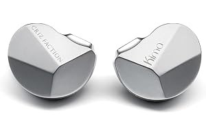 HiFiGo Dunu Kima Single 10mm Dynamic Driver in-Ear Monitors, DLC Diaphgram Dual-Chambered IEMs in-Ear Earphones (DUNU KIMA)