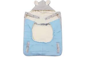 SONARIN All Seasons spessore Copertura per Marsupio,Copertina,mantello per l'inverno caldo, adattabile a qualsiasi marsupio,antivento,Impermeabile(Blu)