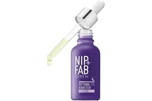 ‎NIP+FAB Nip + Fab Retinol Fix Booster Extreme 0.3% | Serum mit Retinol und Aloe Vera | Anti-Falten Serum | Erste Anzeichen der Hautalterung | Anti-Aging Serum | 30 ml