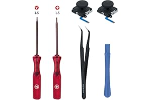 Mcbazel Switch Repuesto del Joystick Analógico 3D Joycon con Kit de Herramientas de reparación para NS Switch/Switch OLED Joycon/Switch Lite - Nicht für Switch 2