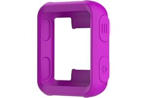 C CYEESON Cyeeson Soft Silicone Protector Case for Garmin Forerunner 35 GPS Running Watch Case Cover