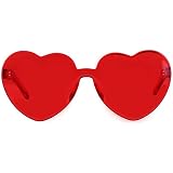 Amosfun 3Pcs Harry Styles Occhiali Cuore Cuori Rossi Festival Occhiali da  Sole Occhiali da Sole Donne Amore- Cuore- Una Forma di Occhiali da Sole del  Cuore di Amore- Occhiali da Sole :