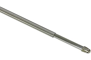 GARDINIA Barra para cortinas, Aluminio, Cromo, 60-100 cm