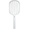 Yage by Rozzby 2 in 1 Mosquito Racket Yg D046 with 1200 MAH Battery,USB Charging and UV Light Stand to Attract and Trap Mosquito.Dual Purpose Utility -Swing & Stand
