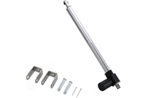 Jvnvlki 400mm Linearantrieb 24V 6000N Linearmotor Linear Actuator Lineartechnik-Aktuatoren keine Lastgeschwindigkeit 4mm/s