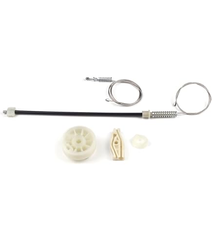 Kit De Réparation Mécanisme Lève-vitre Électrique Peugeot 206 CC Cabriolet - Arrière Droit - Aluminium Robuste 100% Compatible