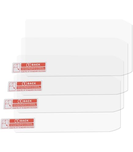 Protecteurs écran Verre Trempé Pour GPS Garmin Alpha 200/200i 300/300i - Lot De 4 Films Transparents - Anti-rayures, Facile à Poser