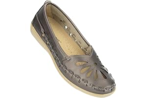 FASHION FRIENDLY Kassidy Punch Detail Casual Shoe