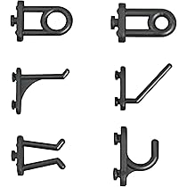 Gancio Per Pannelli Forati Portautensili OEM SYSTEMS - Nylon, 43 Mm, Confezione Da 100 Pezzi - Foto 3