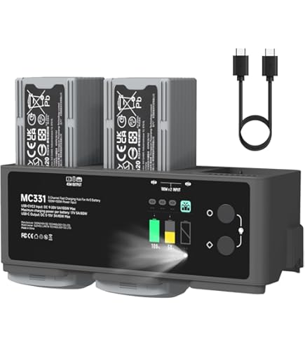 200W DJI Mavic 3 Ladegerät - 3 Akkus Gleichzeitig Laden