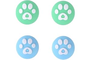 CEDARFINY Ps4 Thumbsticks Grips - Keycaps Silicone Durable Joystick Grip Caps Bouton Haute qualité pour Switch Lite Controller