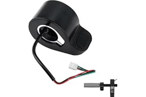 Vulcyxa Accélérateur au Pouce de Scooter Électrique Compatible Xiaomi M365, Accelerateur Trottinette Electrique, Manette en Aluminium et ABS, Pièce de Rechange Scooter Électrique Facile à Installer